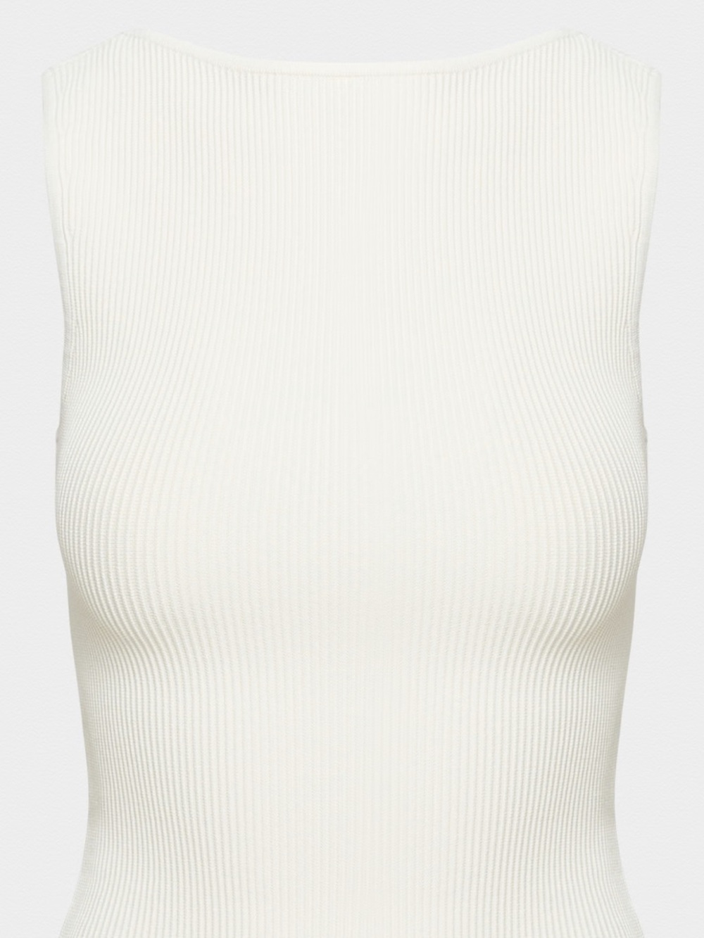 Aritzia Sculpt Knit Leading Top in Light Birch - Picture 2 of 6